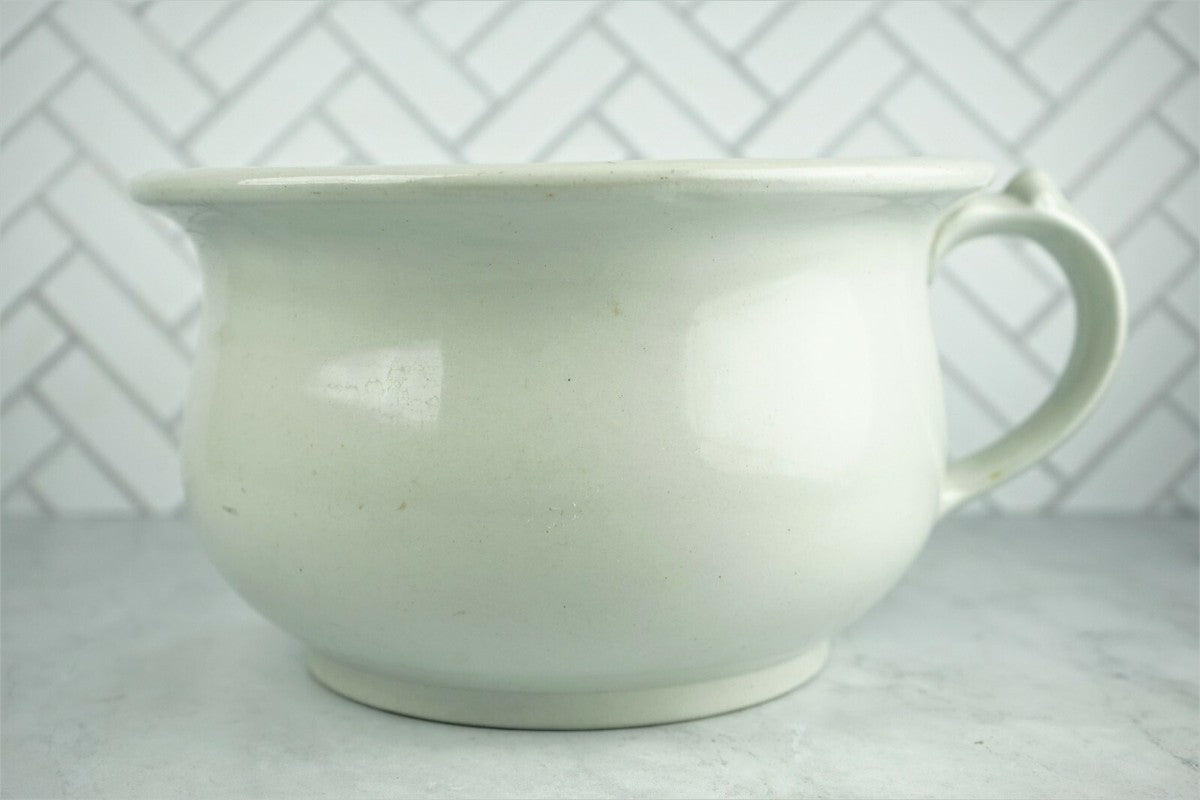 Antique Baker & Chetwynd Imperial Ironstone Chamber Pot, Planter, Potty Seat