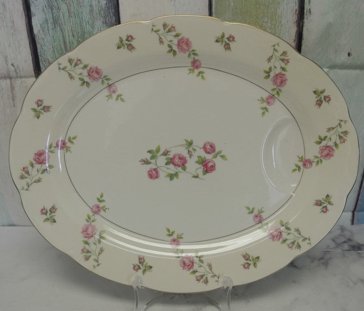 Vintage Theodore Haviland New York "Delaware" Platter 16-1/4"