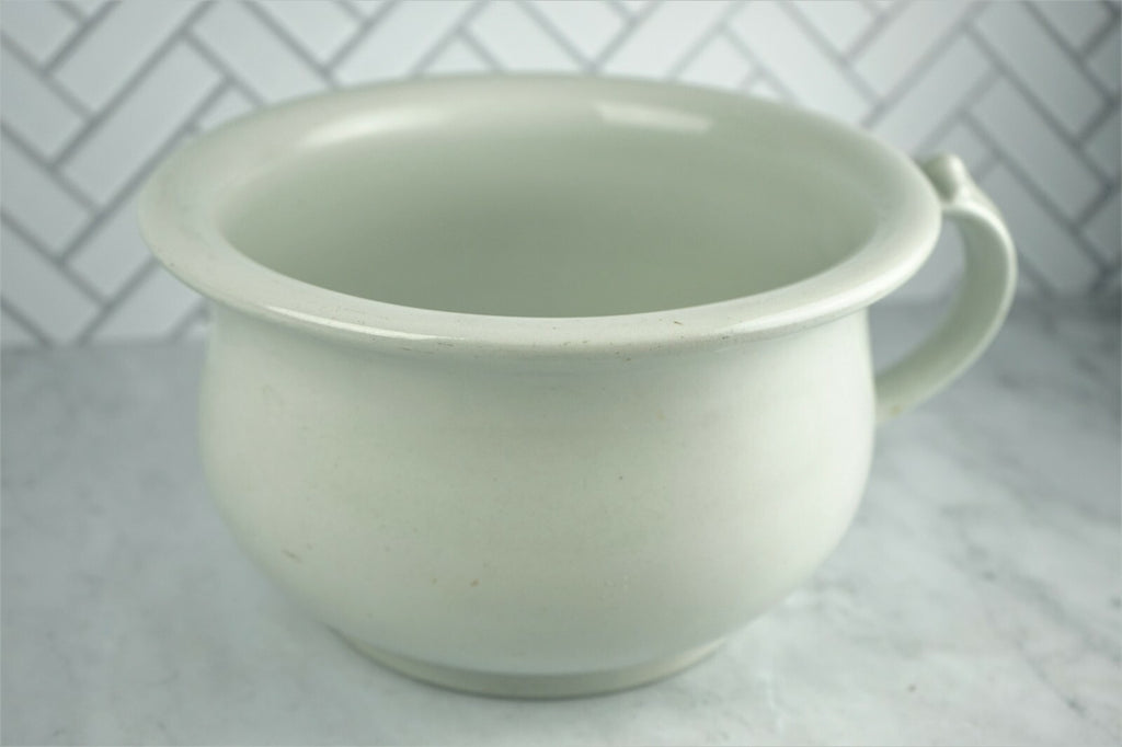 Antique Baker & Chetwynd Imperial Ironstone Chamber Pot, Planter, Potty Seat