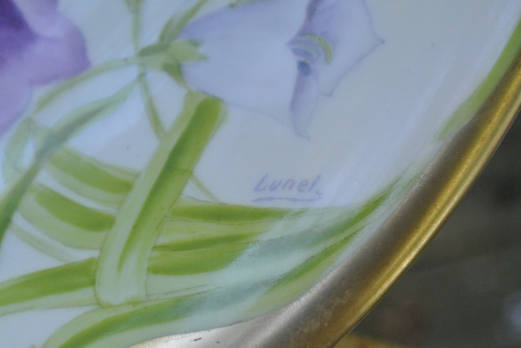 Vintage PT Tirschenreuth Bavarian Bowl Hand Painted and Signed By Artist
