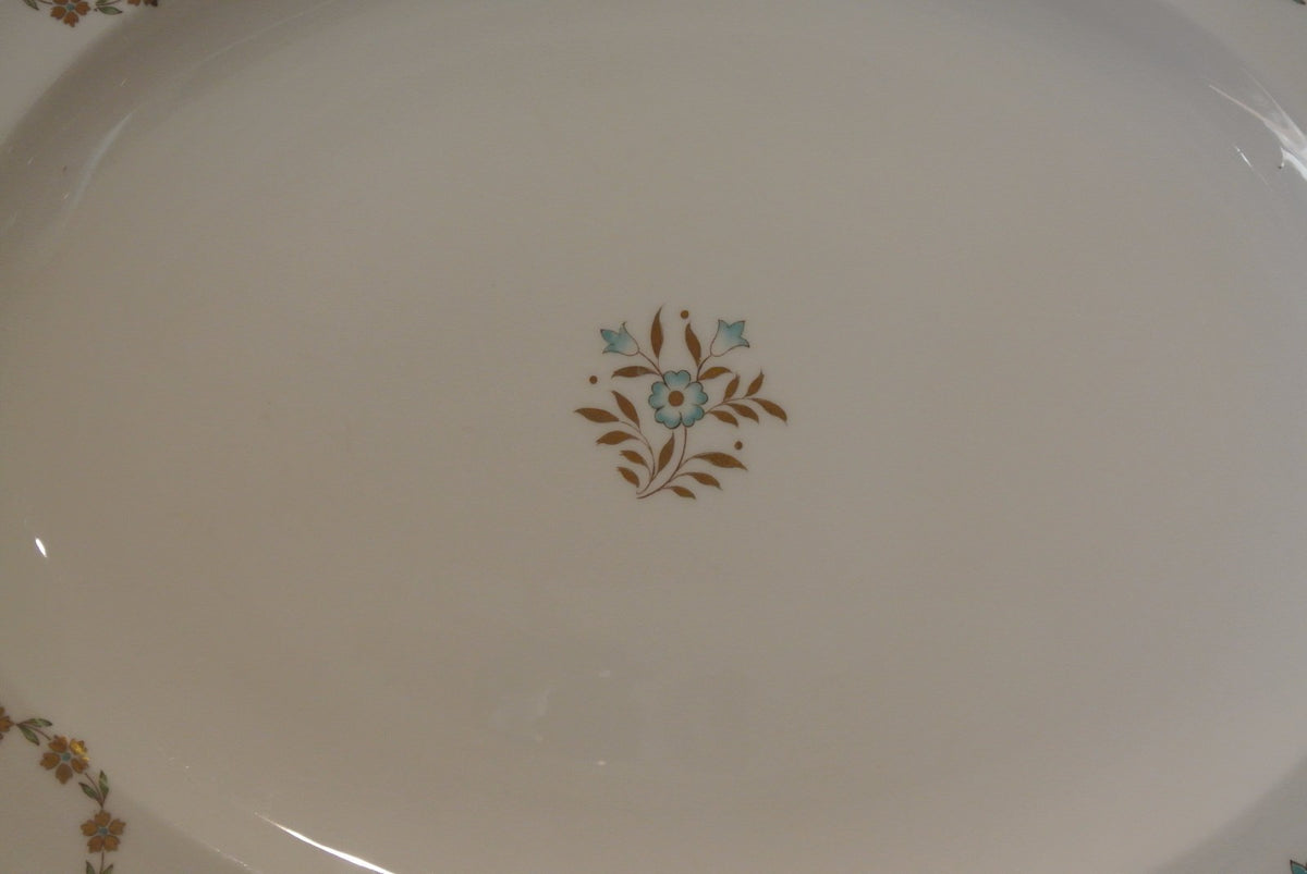 Copelands Grosvenor China Dirigo Chicago Serving  Platter 16-3/4" Long