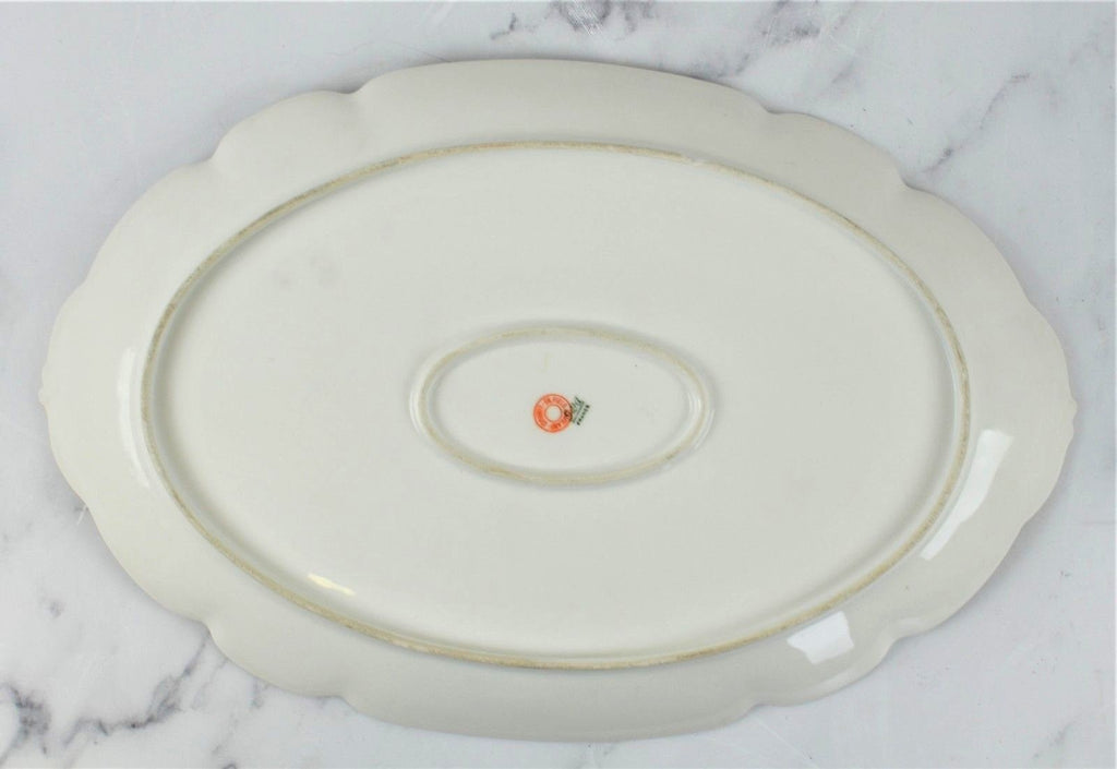 GDA France Haviland Limoges Toronto Winnipeg Pattern Oval Platter