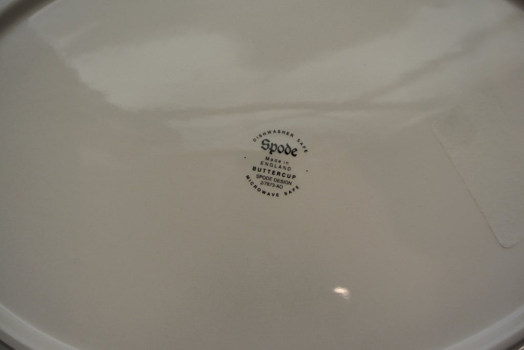 Spode Buttercup Oval Serving Platter 14-3/4"