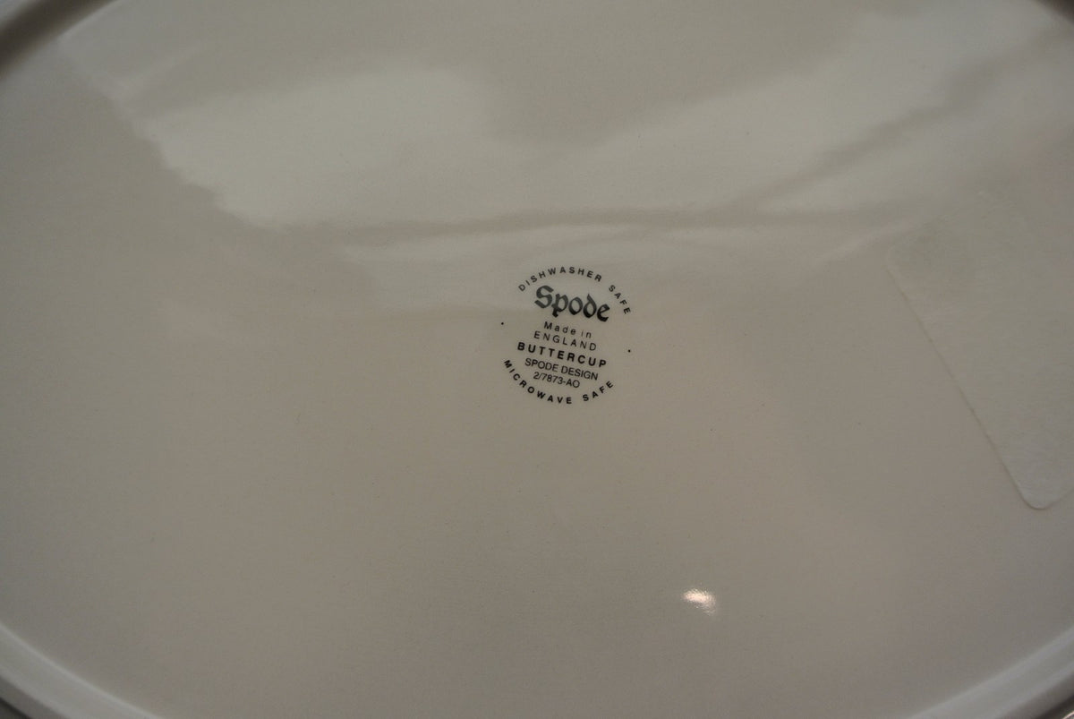 Spode Buttercup Oval Serving Platter 14-3/4"