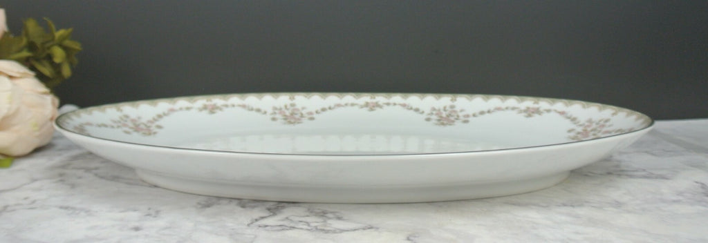Vintage Porcelain Noritake Garland 5906 Pattern 2 Serving Platters