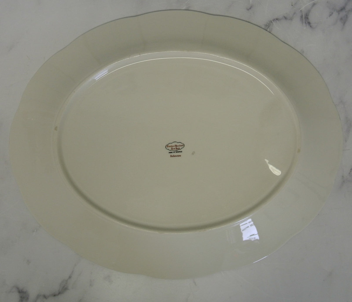 Vintage Theodore Haviland New York "Delaware" Platter 16-1/4"