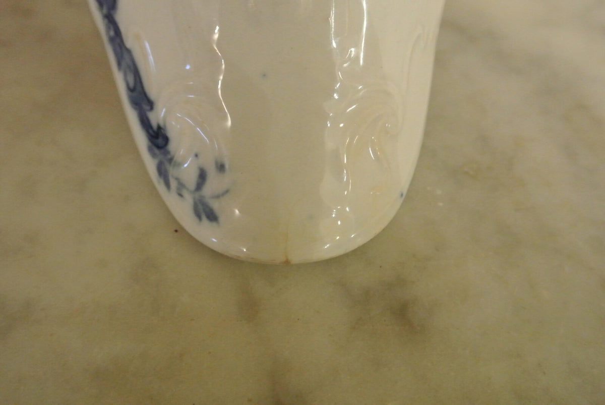 Antique Megal Hanley J.&G. Meakin England Flow Blue Gravy Boat.