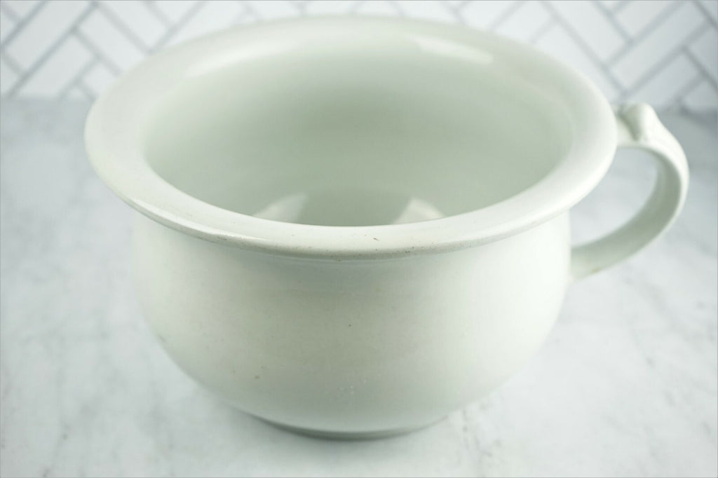 Antique Baker & Chetwynd Imperial Ironstone Chamber Pot, Planter, Potty Seat