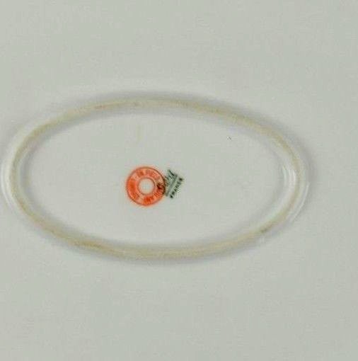 GDA France Haviland Limoges Toronto Winnipeg Pattern Oval Platter