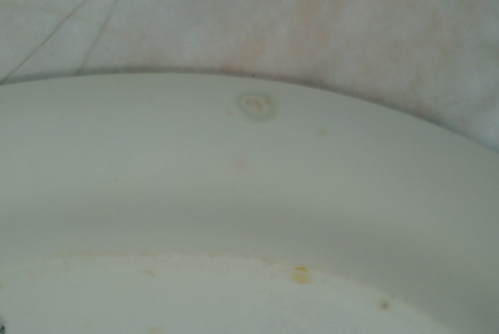 Antique Ironstone Alfred Meakin England White Oval Platter  13-1/2"