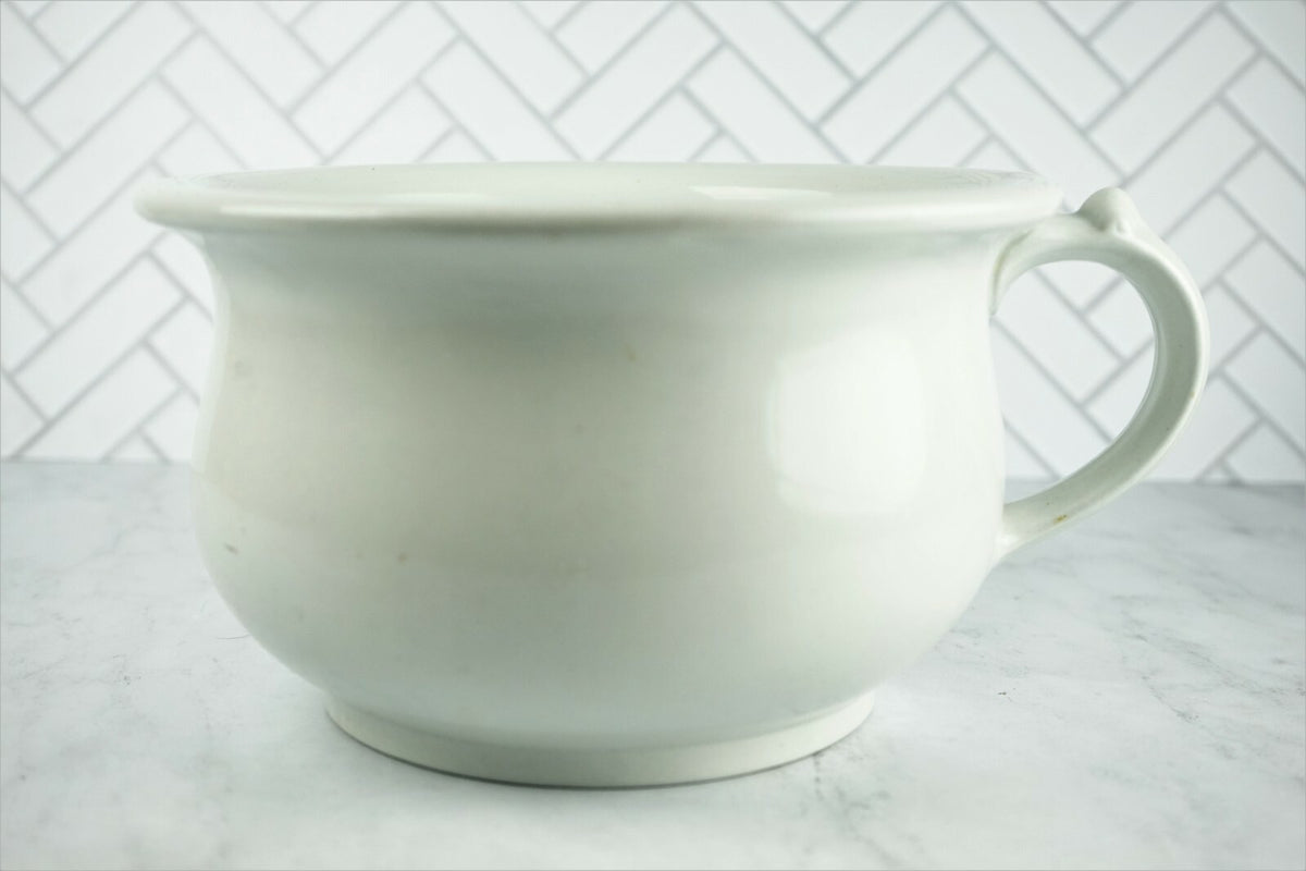 Antique Baker & Chetwynd Imperial Ironstone Chamber Pot, Planter, Potty Seat