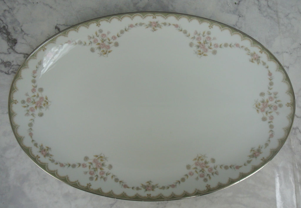 Vintage Porcelain Noritake Garland 5906 Pattern 2 Serving Platters