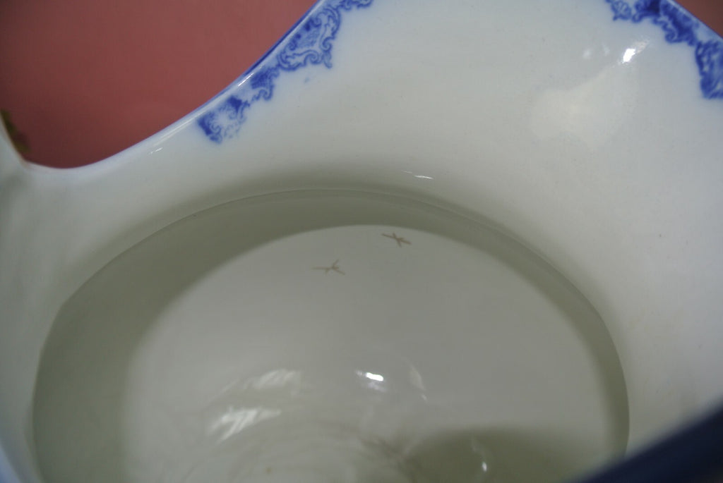 Antique Doulton Burslem Watteau Large Pitcher 8-1/4" High