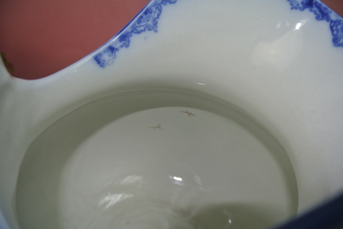 Antique Doulton Burslem Watteau Large Pitcher 8-1/4" High