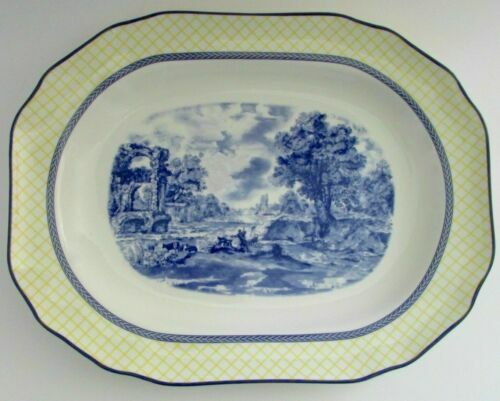 Spode Buttercup Oval Serving Platter 14-3/4"