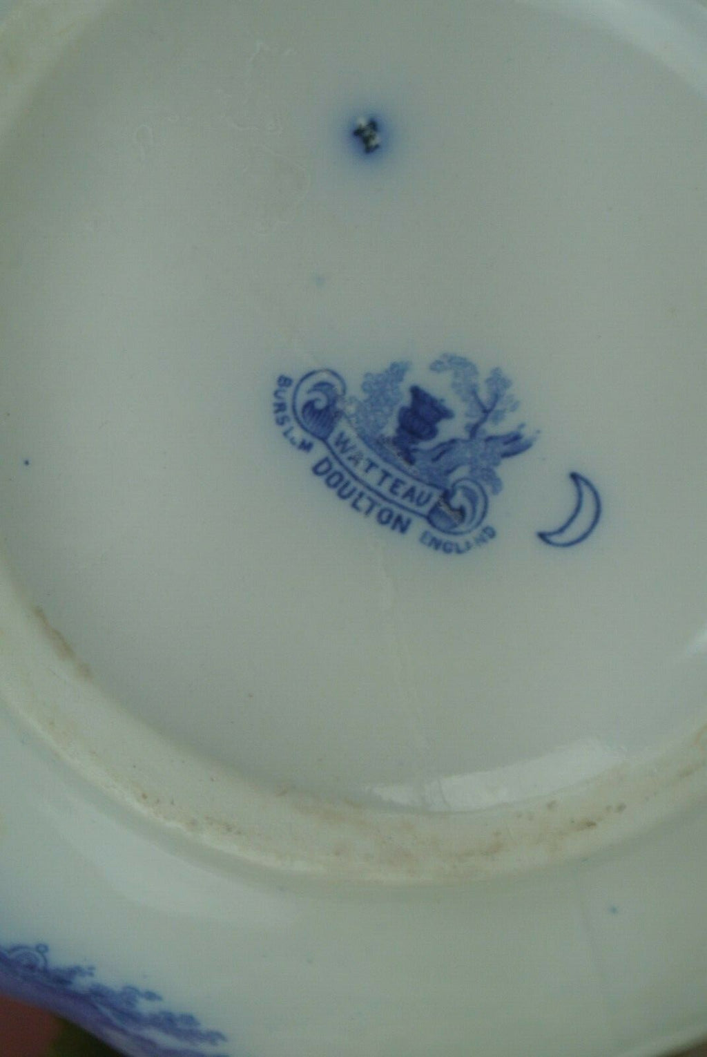 Antique Doulton Burslem Watteau Large Pitcher 8-1/4" High