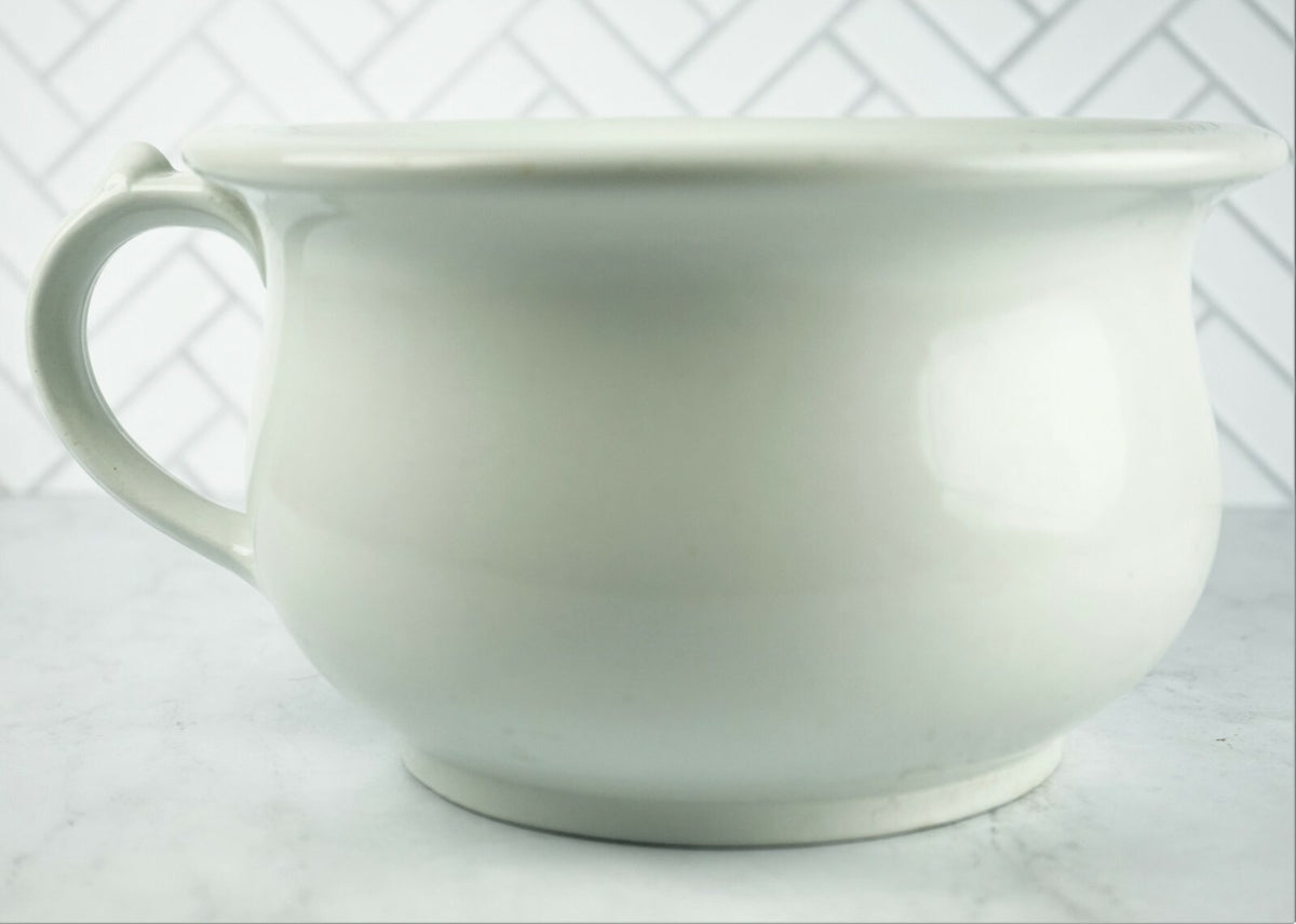Antique Baker & Chetwynd Imperial Ironstone Chamber Pot, Planter, Potty Seat
