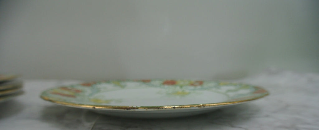 Set of 7 Antique Belmont J.H.W & Sons England Luncheon Plates
