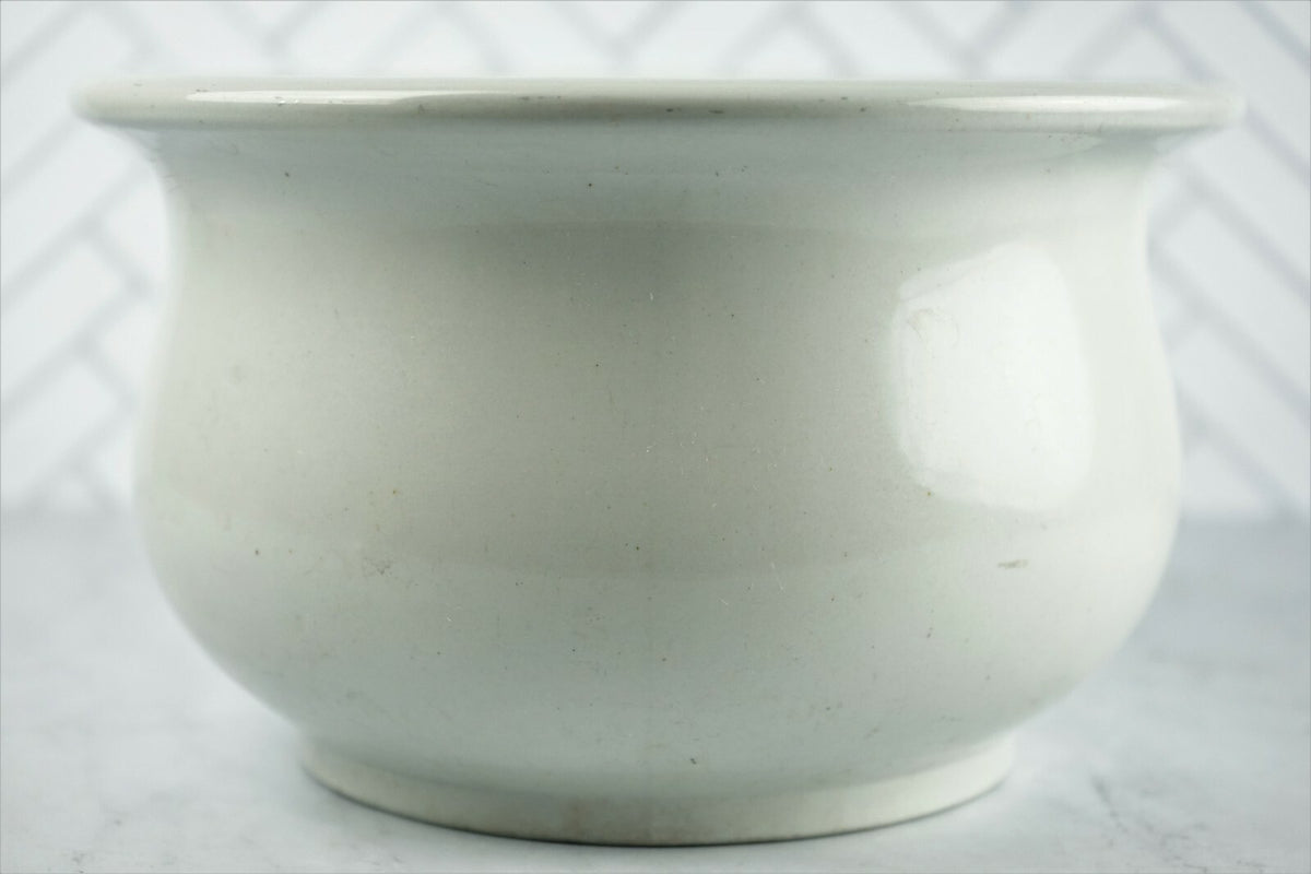 Antique Baker & Chetwynd Imperial Ironstone Chamber Pot, Planter, Potty Seat