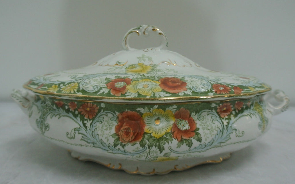 Antique Belmont J.H.W & Sons England Vegetable Tureen "B"