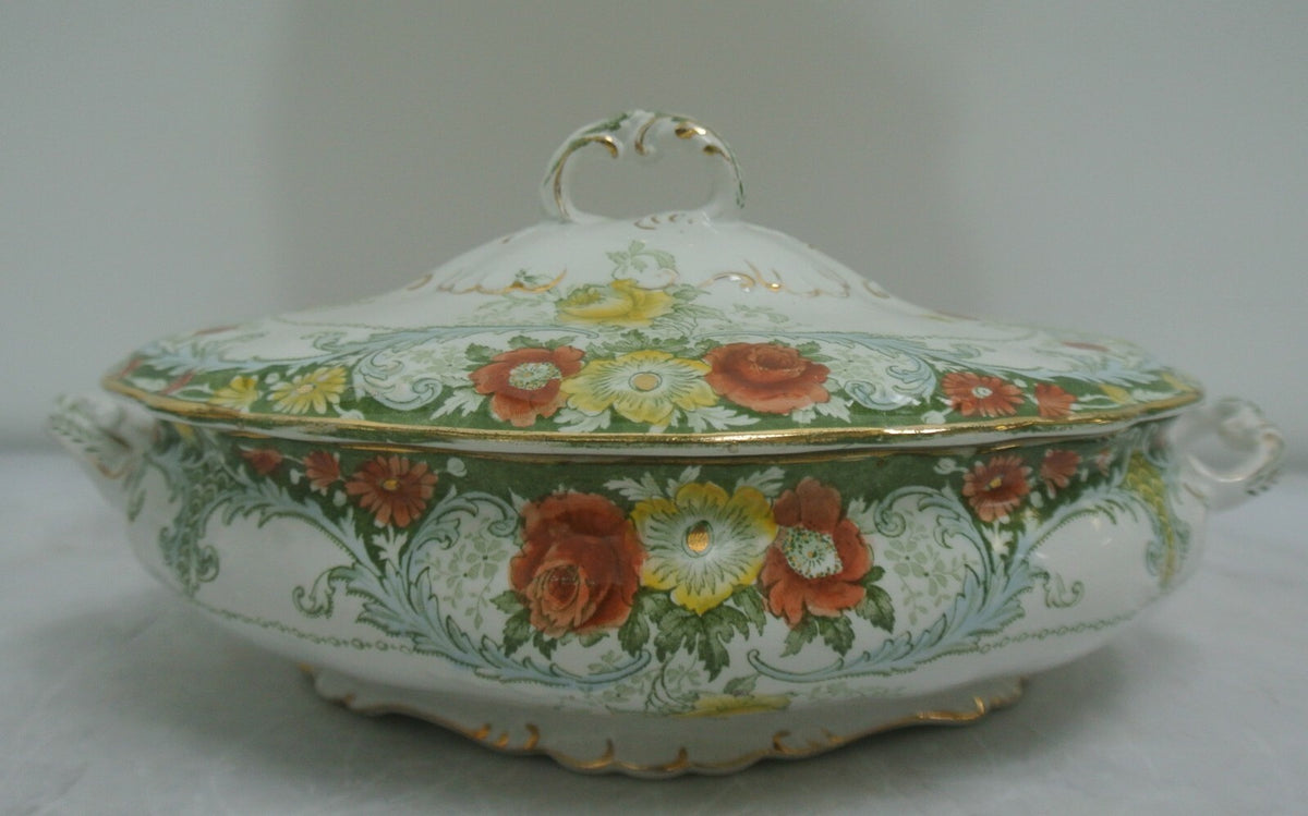 Antique Belmont J.H.W & Sons England Vegetable Tureen "B"