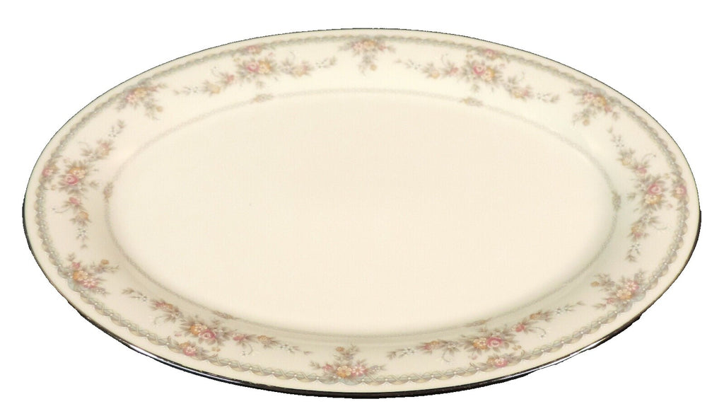Vintage Porcelain Noritake Garland 5906 Pattern 2 Serving Platters