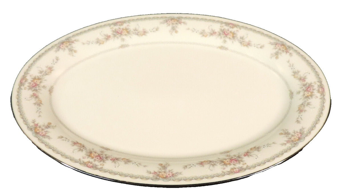 Vintage Porcelain Noritake Garland 5906 Pattern 2 Serving Platters