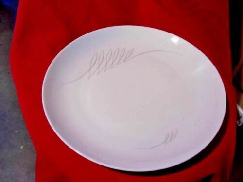 Vintage Eschenbach Floral Print 12-5/8" Cake Plate Bavaria Germany
