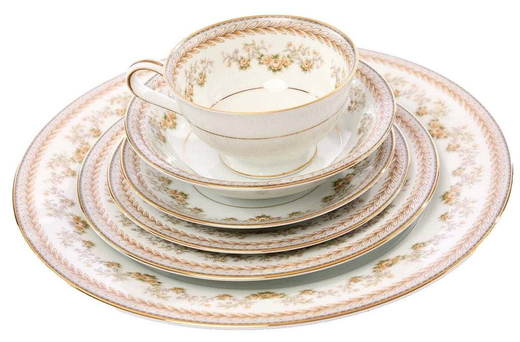 Vintage Porcelain Noritake Garland 5906 Pattern 2 Serving Platters