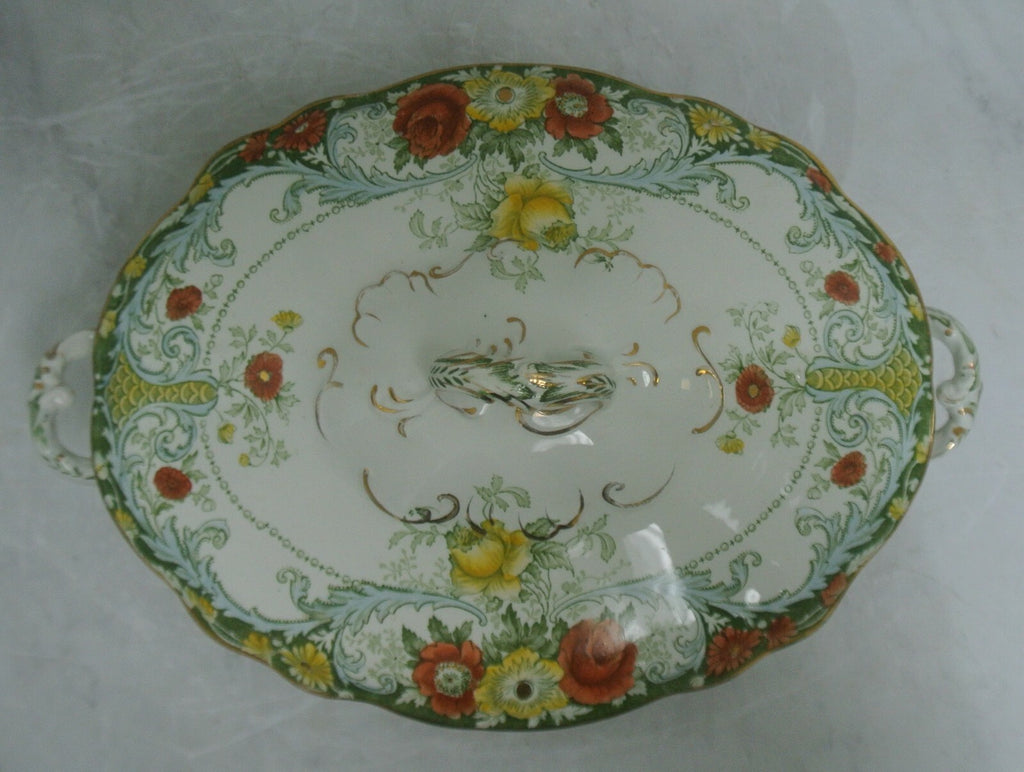 Antique Belmont J.H.W & Sons England Vegetable Tureen "B"