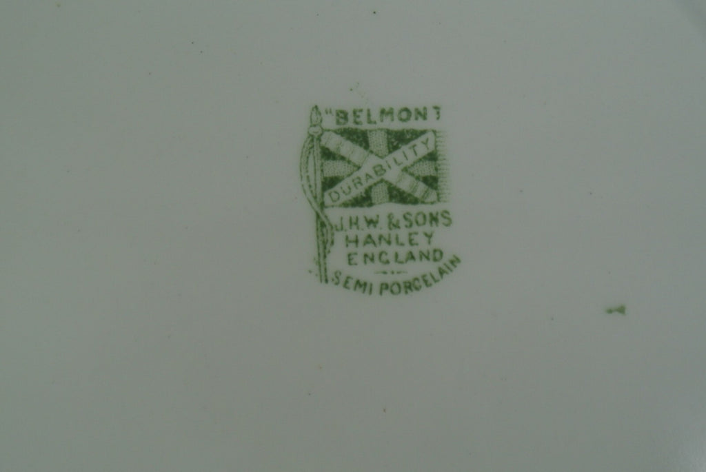 Set of 7 Antique Belmont J.H.W & Sons England Luncheon Plates