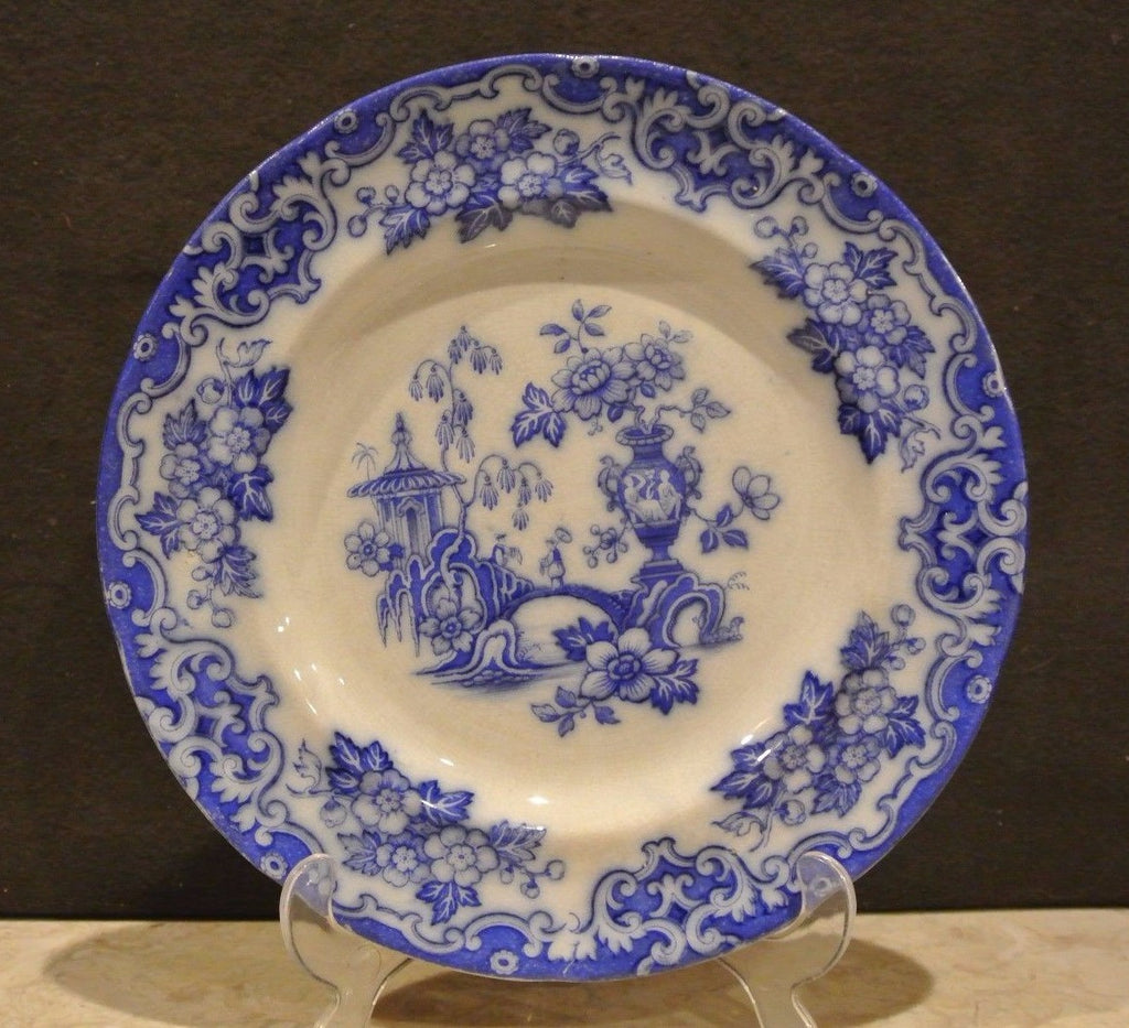 Antique " Celeste " Pattern by John Alcock Cobridge c.1850's-60's C - Plate