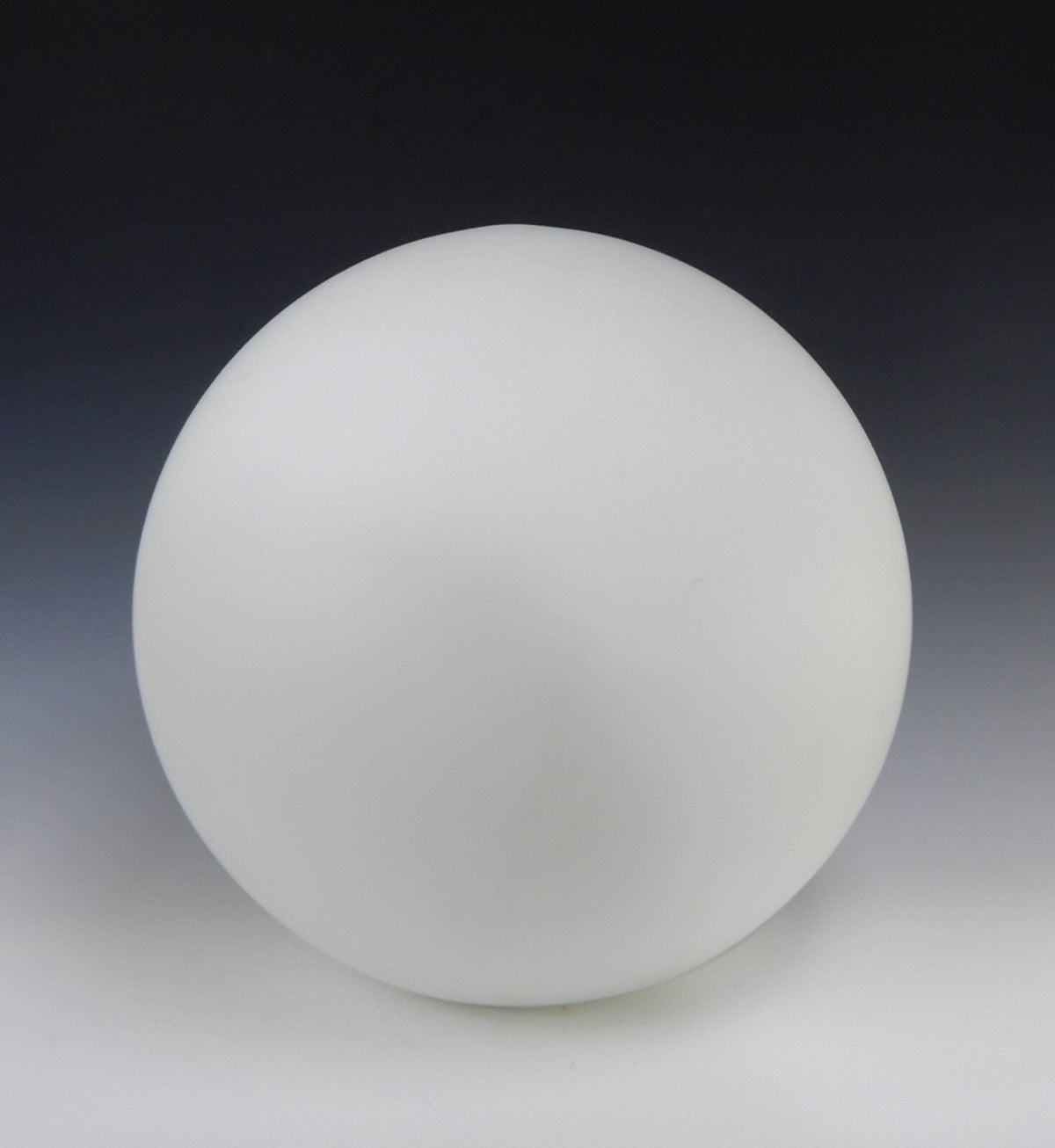 Vintage Neckless Milk Glass Globe Lamp Replacement  Shade 16" Diameter