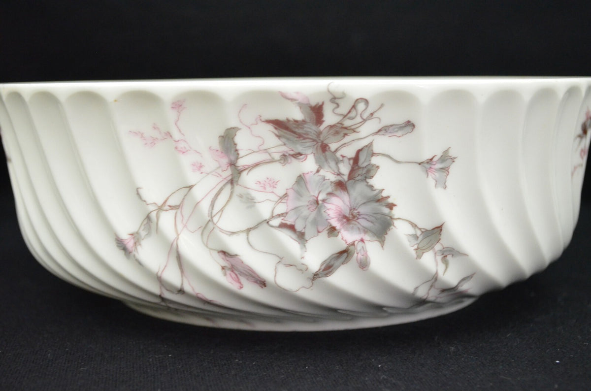 Haviland Limoges France Swirl Pattern 10" Bowl