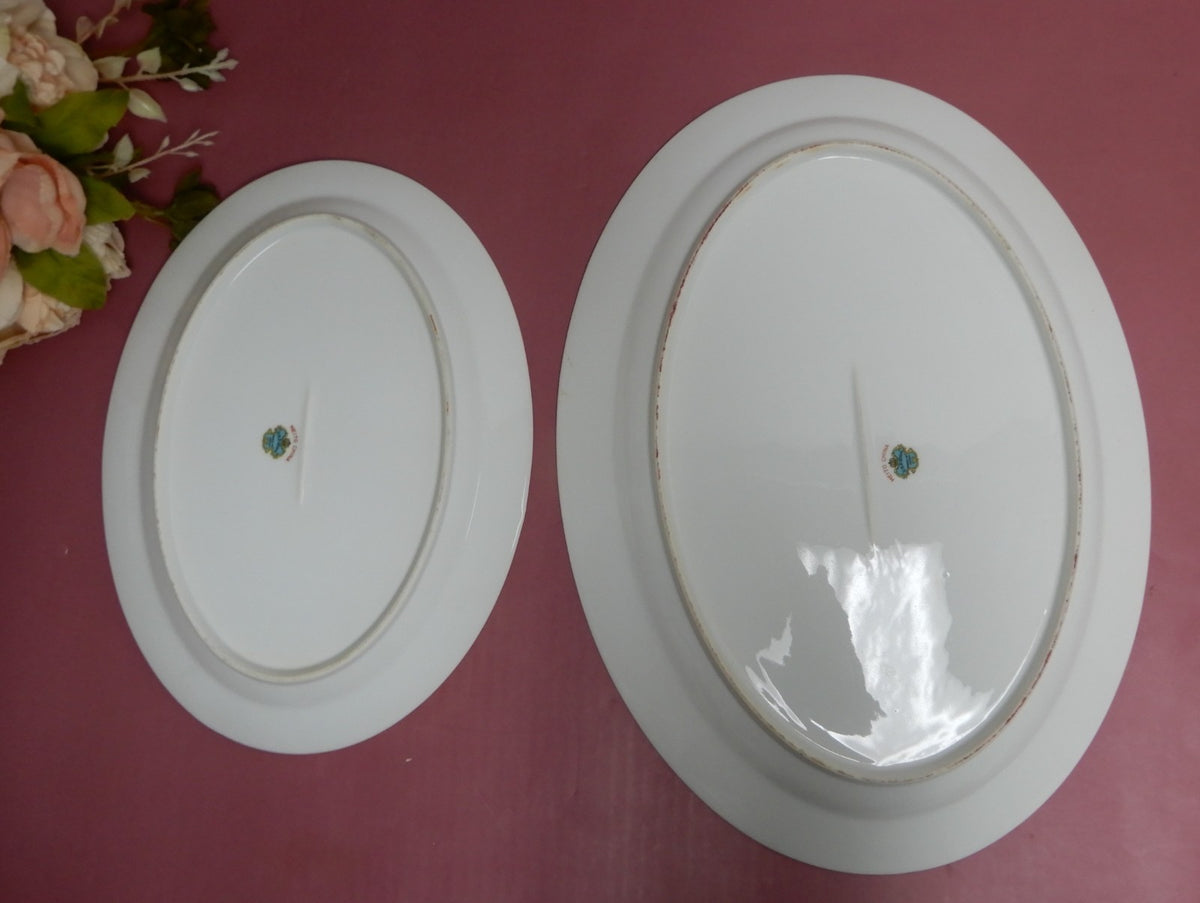 Set of Six Serving Pieces Meito China N.S.P.(Nagoya Seito Porcelain) Japan