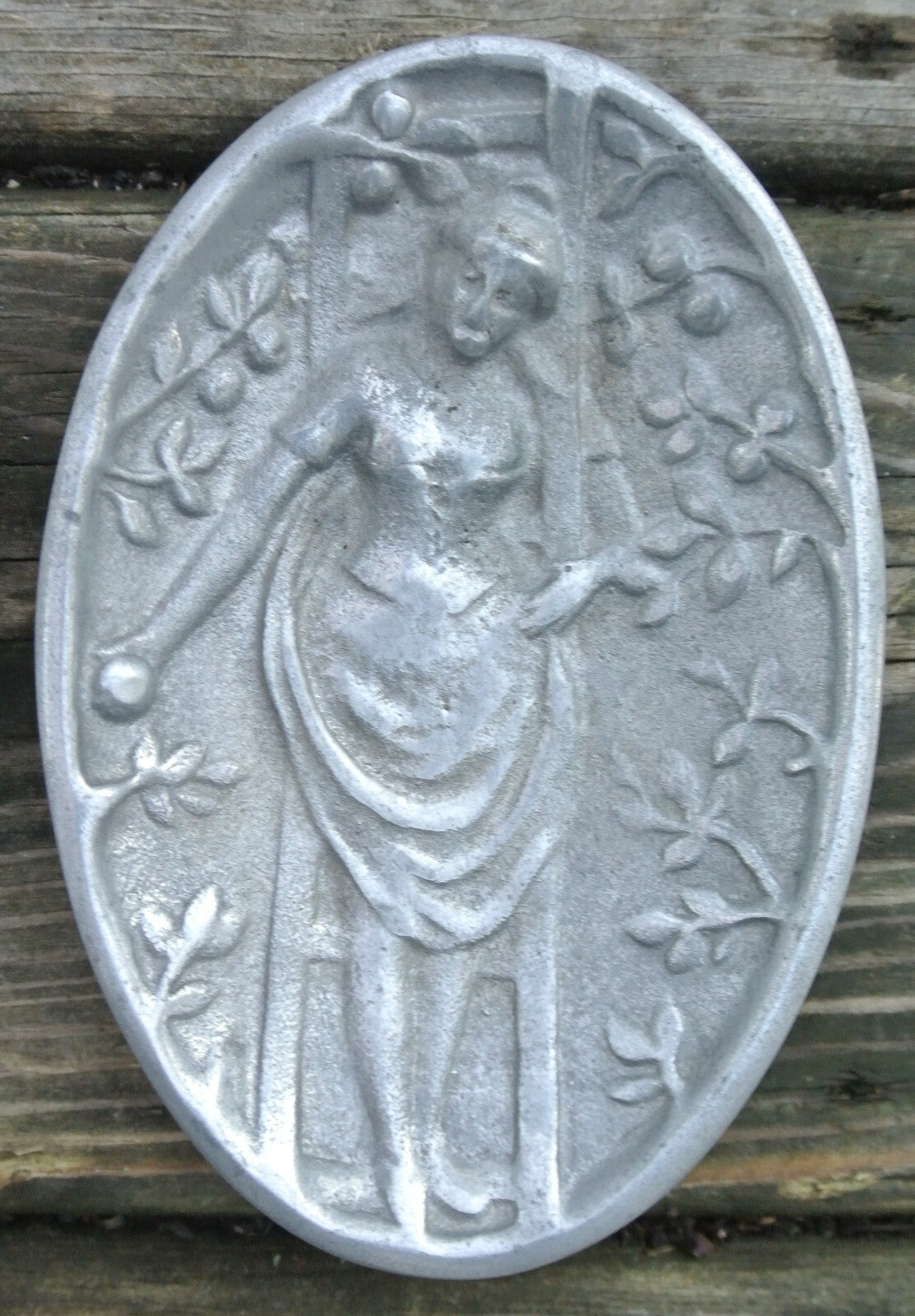 Vintage Hotter Nell Handees Heater and Lady funny Metal Ashtrays or Trinket Dish