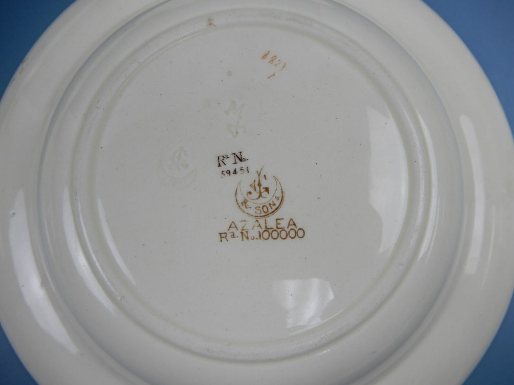 Vintage CJ & Sons China England Set of 4 Soup Bowls