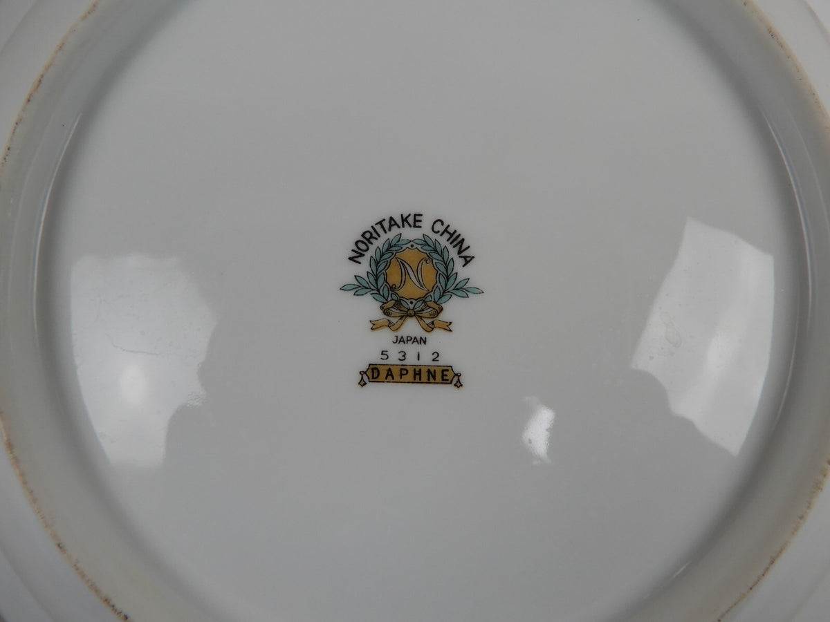 Vintage Noritake "Daphne" Vegetable Serving Bowl &Covered Vegetable Serving Bowl