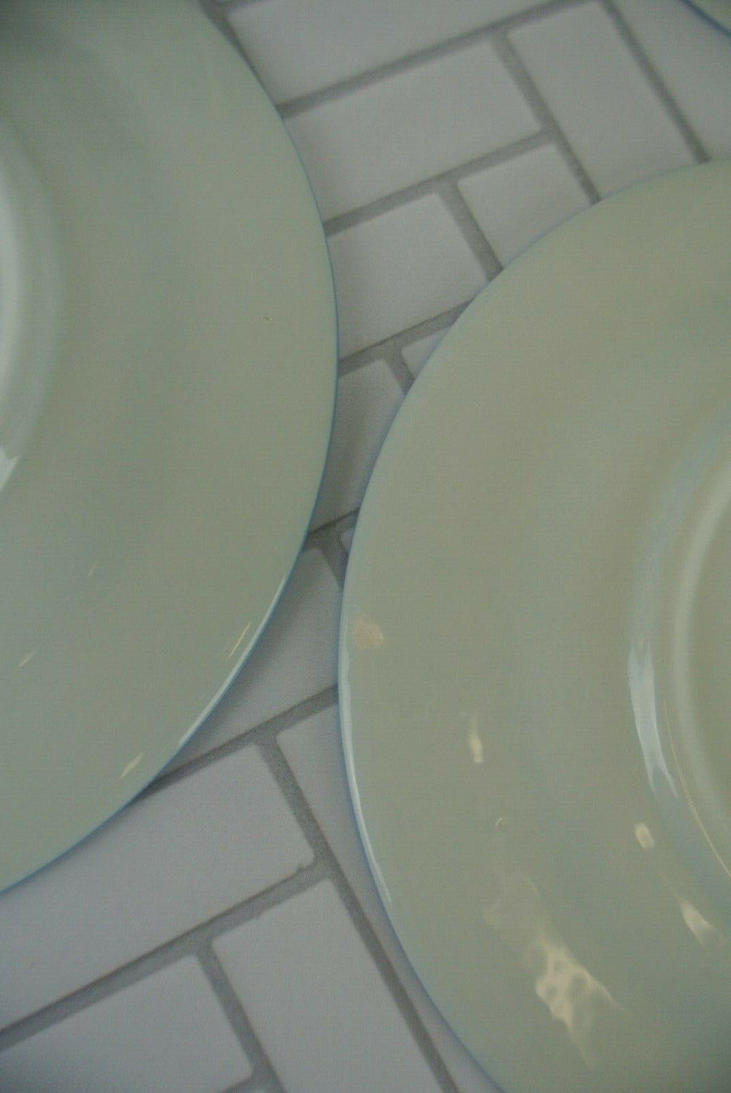 Set of 2 Sea Shell Dinnerware Two Plates, Two Mugs Made in Italy "A"