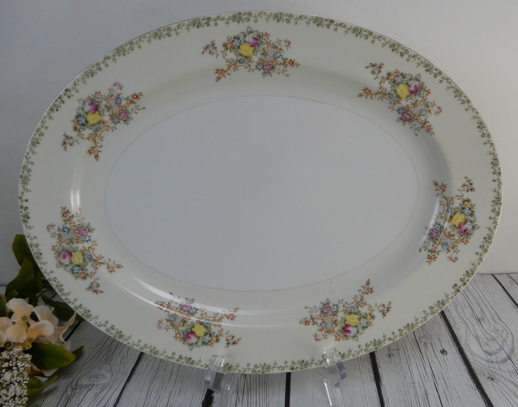 Vintage Regal China  Japan Set of 16-1/4" Platter and 12" Platter
