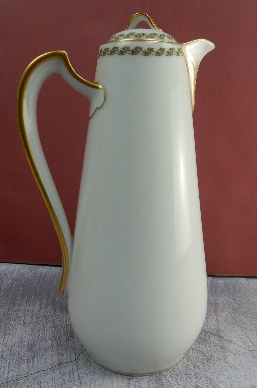 Vintage "The Lisbon" Haviland Limoges Chocolate Pot