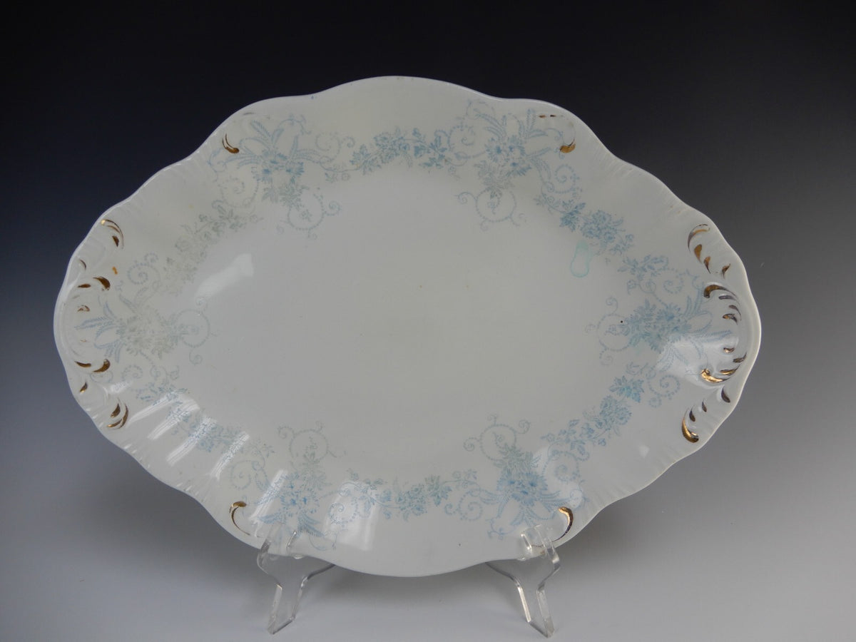 Antique W.H Grindley & Co. England Gloria pattern 14" Platter Made in England