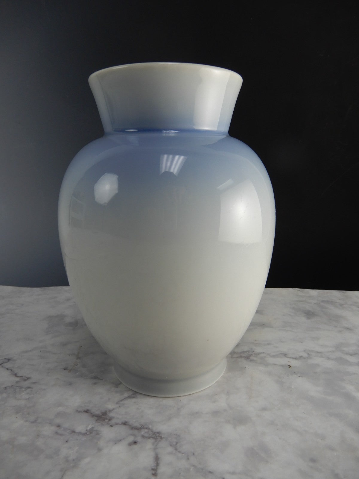 Royal Copenhagen Art Nouveau~  6-1/2" Vase with Marselisborg Castle