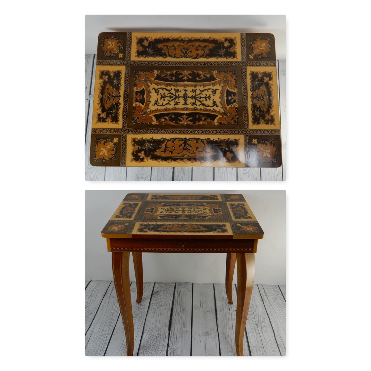 Reuge Vintage Music Box Table Jewelry Box with Dr Zhivago Laras Theme