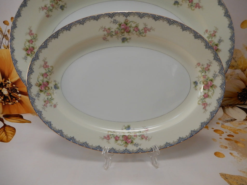 Set of Three Serving Pieces Meito China N.S.P.(Nagoya Seito Porcelain) Japan