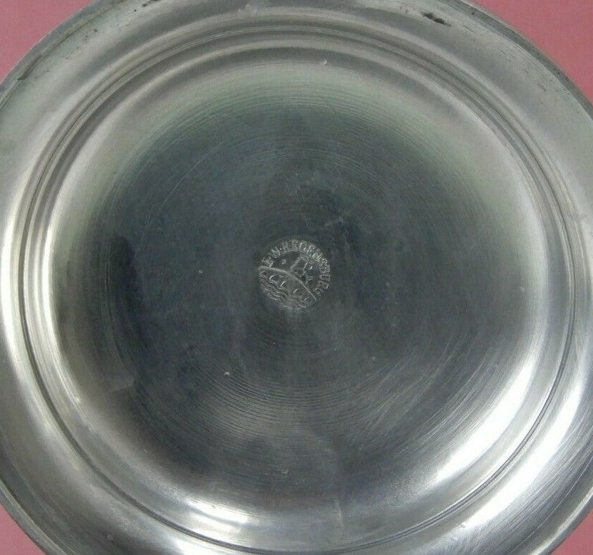 Vintage Eugen Wiedamann, Germany, 1950s-1960s Pewter and Ceramic Lidded Pitcher