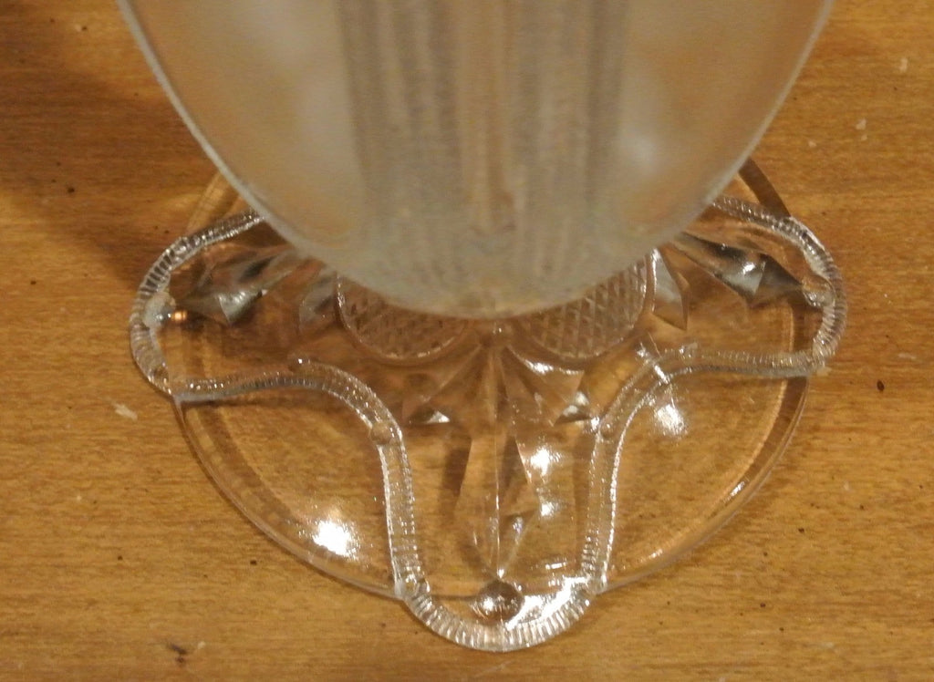 Curtain Tie Back Spooner Early American Pattern Glass Adams & Co Glass, Bowl