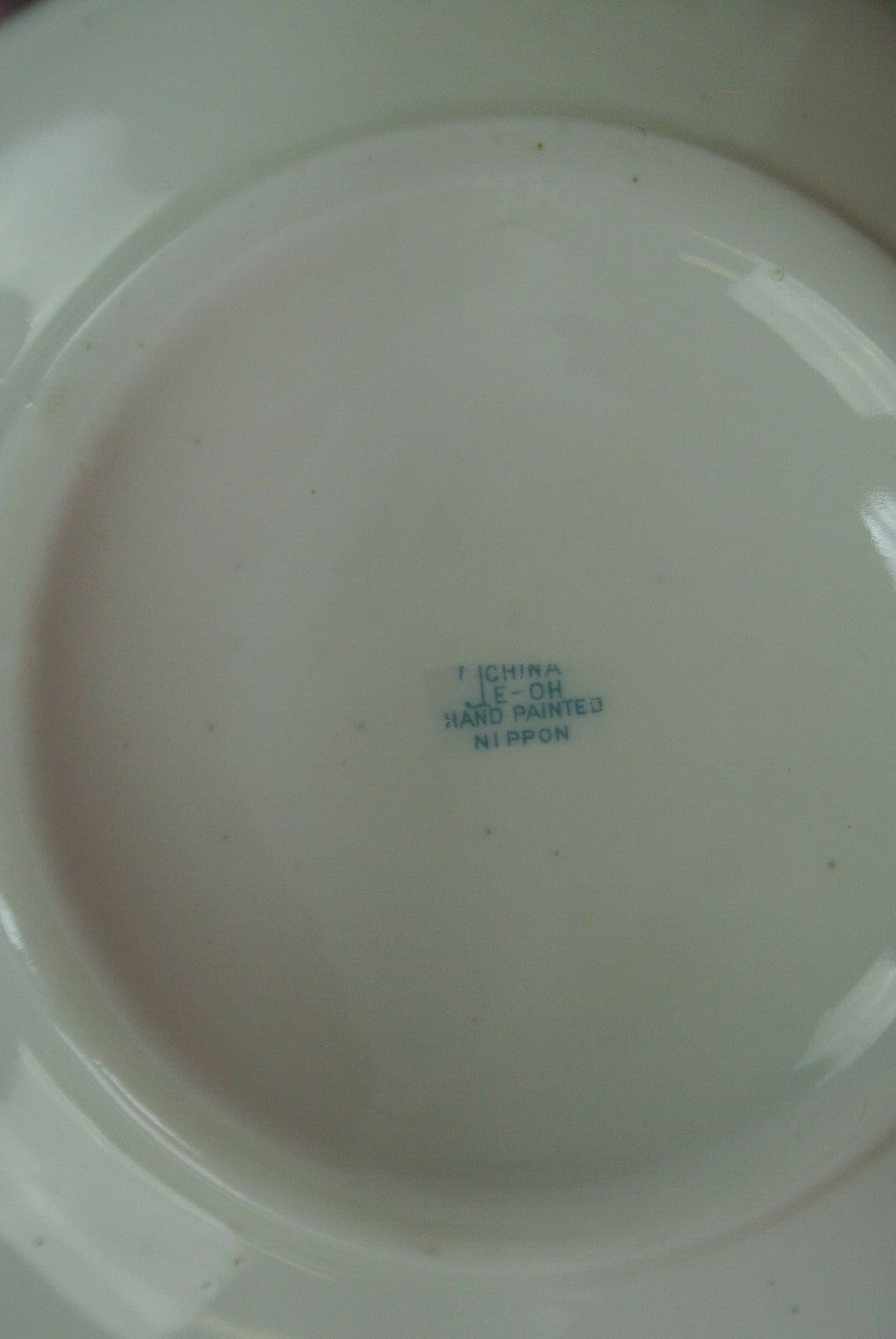 Vintage JE-OH China Lemonade/Cider Pink Floral Pitcher with 6 Cups