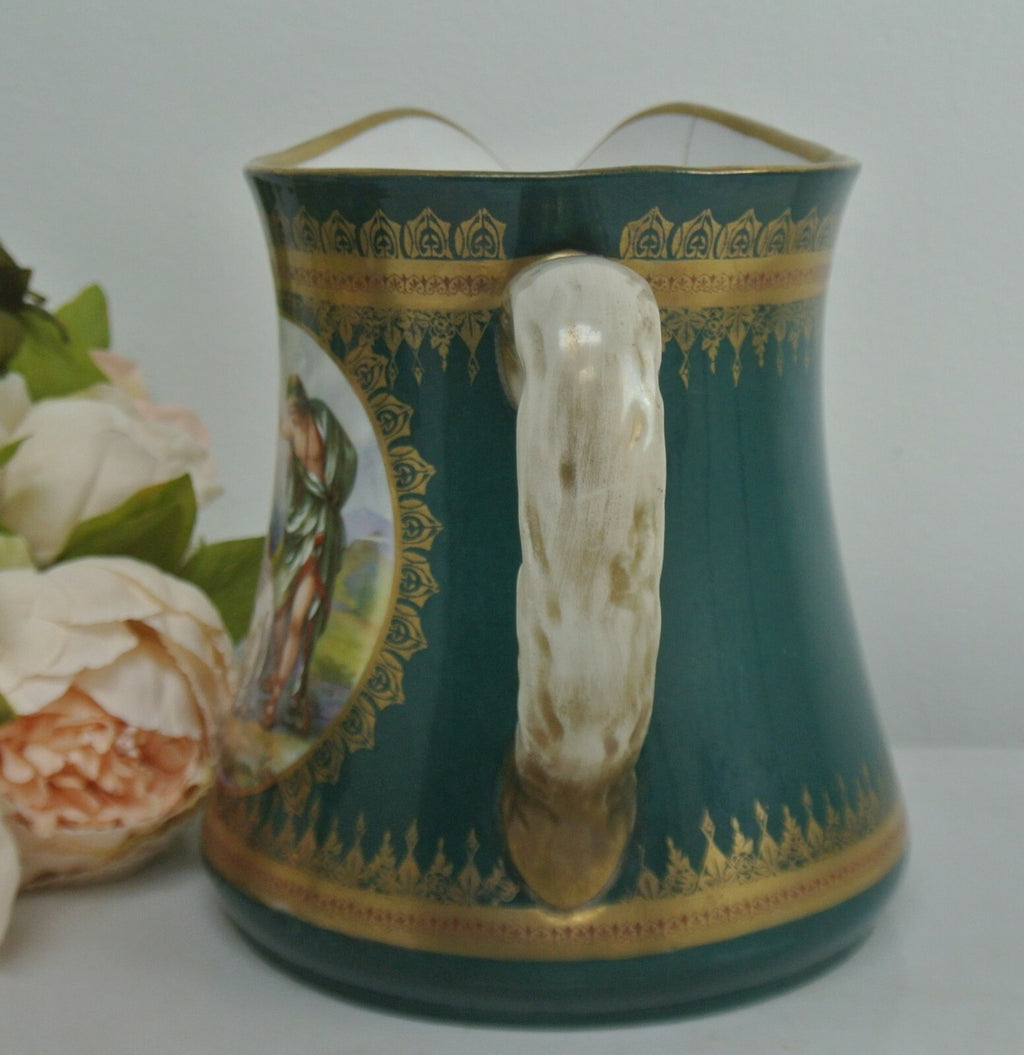 Vintage Habsburg  Austria Pitcher with Portrait