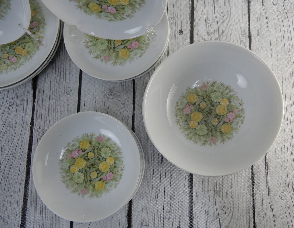 27 Pc 7-Piece 4 Place Setting Noritake Younger Image "BIMINI" 6923 Pattern